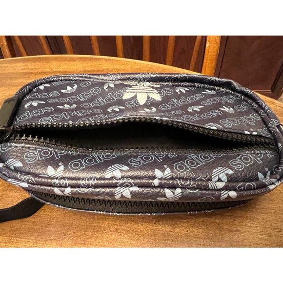 Adidas PU Faux Leather Waist Pack- Navy Blue - Picture 5 of 7